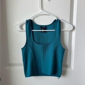 Teal Sleeveless Women's Set